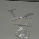 HESTYA 3 Pieces 4.5/7/9.8 Inch Clear Acrylic Easels Display Stands Plate Stands Holders to Display Pictures or Other Items for Weddings, Birthdays, Home Decoration, Tables