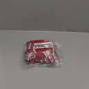 GORGLITTER Women's Triangle Bow Bikini Sets Striped High Waisted String Thong Swimsuit Summer Bathing Suit 2 Piece 2025 (Medium, Red and White)