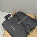 KingPavonini Back Massager for Pain Relief Deep Tissue, Up-Down Rolling & Ultra-Slim Shiatsu Back Massager with Cushion Layer, Lower Back Massage for Chair Home Office, Gift for Men Women