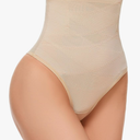 Thong Shapewear Tummy Control Underwear for Women High Waist Stay-Put Body Shaper Girdle Compression Shapewear Thong