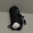 Cooling Pillow Camping Size 1 Pack, Adjustable Bed Pillows for Sleeping, Small Shredded Memory Foam Pillow for Backpacking Hiking, Airplane, Medium Firm Camping Travel Pillow with Washable Cover (Original White (Cooling))