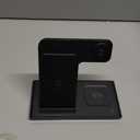 Wireless Charging Station for iPhone : 3-in-1 Charger Stand Multiple Devices Compatible for iPhone 16e 16 15 14 Pro Max 13 12 11 for Apple Watch 10 9 8 7 6 5 4 3 2 Se and Ultra for Airpods 4 3 2 Pro