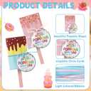 Eaasty 36 Pack 3D Ice Cream Gift Boxes Bulk Summer Vacation Party Gift Favors for Student Class Rewards Ice Cream Party Supplies