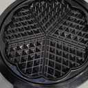 Mueller Heart 5 Waffle Maker, Waffle Iron, Adjustable Browning Control & Nonstick, Cool Touch Handle, Easy to Clean, Small Kitchen Appliances