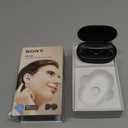 Sony CRE-E10 Self-Fitting OTC Hearing Aids for Mild to Moderate Hearing Loss, Prescription-Grade Sound Quality, Comfortable Earbud Design, Bluetooth Enabled for iOS, and Rechargeable Battery, Black