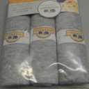 BlueSnail Quilted Thicker Waterproof Changing Pad Liners 3 Count(Gray 13 x 27)