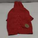 Cyeollo Dog Sweater Warm Turtleneck Knitted Dog Christmas Sweaters with Long Sleeves Soft Winter Pet Clothes Sweaters for Dogs Girl Size L