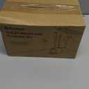 SetSail Toilet Brush and Plunger Set, Toilet Plungers for Bathroom Heavy Duty Toilet Bowl Brush and Holder Hidden Toilet Plunger and Brush Set for Deeply Cleaning - Black (1 pack)