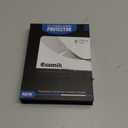 Esanik Upgrade 2 Pack for iPhone 17 Pro Camera Lens Protector, Aluminum Alloy Metal matte Case Tempered Glass Camera Screen Cover, Scratch Resistant Case Friendly (White)