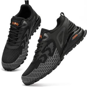 Kricely Men's Trail Running Shoes Non Slip Hiking Shoes Tennis Shoes Fashion Sneakers Workout Footwear (11.5 Wide, Black|grey) Kricely Men's Trail Running Shoes Non Slip Hiking Shoes Tennis Shoes Fashion Sneakers Workout Footwear (11.5 Wide, Black|grey)