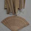 HOIGON 30 Pack 8 Inch Sandalwood Fan, Foldable Hand Wooden Fans Bulk, Folding Wedding Fans for Guest, Party Favors, Gifts, Dancing, Decoration Shower