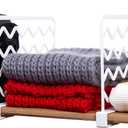 CY craft 8 PCS Shelf Divider,Thickened Wood Shelf Dividers,White Plastic Closet Shelf Separators Clothing Organizer Perfect for Bedroom Shelving Organization and Kitchen Cabinet Shelf Storage