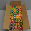 JOYIN 120 Pcs Spring Rainbow Party Favor, Mini Plastic Coil Spring Toy, Fidget Stress Coil Mini Springs Bulk Toys for Carnival Prize Birthday, Goodie Bag Stuffers