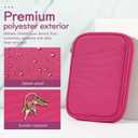 6-7 Inch Protective Sleeve Carrying Case for 7" Kindle Paperwhite and Kindle Colorsoft Signature Edition, 6" Kindle, 6" Kobo Clara BW/Colour, 7" Kobo Libra Colour/E-Reader, Raspberry