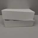 Upgrade 1PCS White Hard Extra Large Gift Box with Lid,16.5 x13 x5.3 Inch, Magnetic Gift Boxes for Clothes Robe Wedding Dress Sweater and Gifts,Reusable Foldable Bridesmaid Proposal Box