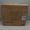 Ergonomic Drafting Chair, Tall Office Chair with Flip-up Armrests, Breathable Mesh High Desk Chair with Lumbar Support Adjustable Footrest Ring for Standing Desk Black