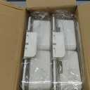 Small Snackle Box Container, Divided Serving Tray with Lid, 4 Compartment Snack Box Container for Candy, Fruits, Charcuterie, Travel & Parties, BPA-Free, 2 Pack