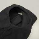 Gooby - Zip Up Fleece Vest, Fleece Jacket Sweater with Zipper Closure and Leash Ring, Black, Medium (Medium chest (~17.5"))