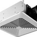 Fitop Bathroom Exhaust Fan 130CFM 1.5 Sones, Ceiling Opening 9.45" × 9.45", Medium