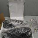 PORTRES 27.5" Ceramic Table Lamps for Bedroom Living Room Lamps Set of 2 Modern Bedside Nightstand Lamp Farmhouse Vintage Rustic Boho Retro Large Table Lamps Light Home Office Desk Deco Gifts, Black