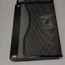 Single Pocket Wall File Holder, Mesh Hanging File Folder Paper Organizer, Vertical Wall Mounted Mail Basket, Storage Organization Magazine Rack for Office, Home and School, Black