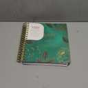 CAGIE Planner 2025-2026, 18 Months Jul 2025 - Dec 2026 Calendar Weekly Monthly Agenda, 8.3 x 9.3 Inch, Green Spiral Bound Planner, Monthly Tabs, Elastic Closure, Stickers