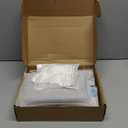 24 Set Baptism Picture Frame 3.5 x 5 Acrylic Baby Shower Baptism Favor Christening Gifts for Boy Girl with Plastic Crystal Boxes and Satin Ribbon Bows for Religious First Communion(White)