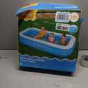 Bestway H2OGO! Blue Rectangular Inflatable Family Pool (10' x 6' x 22")