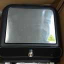 Elite Gourmet EAF2411G Digital Indoor Grill/Air Fryer Oven, 11L Capacity, Grill Rack, 8 Presets, Bake, Roast, Broil, Dehydrate, 1700-Watts, 25 Delicious Recipes, Stainless-Steel/Black (11.6 Quart)