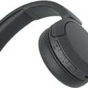 Sony WH-CH520 Wireless Headphones Bluetooth On-Ear Headset with Microphone and up to 50 Hours Battery Life with Quick Charging, Black