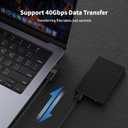 5 x Fidioto Right Angle USB C Adapter 2Pack, Zinc alloy adapters, 90 Degree USB C Male to Type C Female Adapter Compatible with MacBook/Steam Deck/Switch/Notebook/PC/Tablet/Type-C Phones and More Devices.