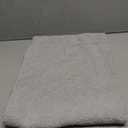 14" X 36" Light Gray 100% Cotton Zippered Pillow