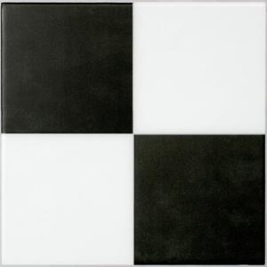 SMART TILES Peel and Stick Backsplash - 5 Sheets of 7,75'' x 7,75'' - 3D Adhesive Peel and Stick Tile Backsplash for Kitchen, Bathroom, Wall Tile, Checkered (Black White Paris)
