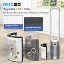360 Combi Glass Efficient and Activated Carbon Filter Fit For Dyson TP07 HP07 TP10 HP10 TP06 HP06 TP04 HP04 PH01 PH02 PH03 PH04 TP09 HP09 Air Purifier, 2-in-1 Replacement Filter, 2 Pack