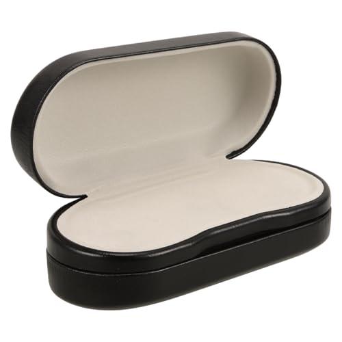 Generic Double-Sided Eyeglasses Storage Box with Hidden Compartment - Portable Secret Case for Sunglasses Cash Jewelry - Discreet Organizer for Home and Travel