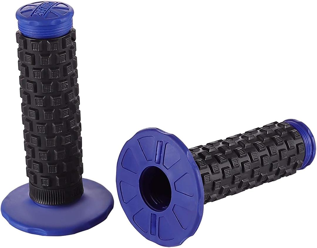 Motorcycle Grips 7/8" Dirt Bike Pillow Top Grips Rubber Anti-slip Universal Handlebar Racing Grip for MotocrossYZ80 YZ85 YZ125 YZ250 YZ450F TTR125