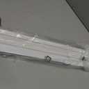 No Tools No Drill 1" Cordless Mini Blinds, Horizontal Light Filtering Blind, Vinyl Blinds for Indoor Windows 31.5" W x 48" H, White.