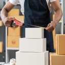 Assorted-Sizes-Shipping-Boxes-45-Pack: 8x6x4 & 9x6x4 & 10x7x5 Small-Shipping-Boxes-Mailers, White Corrugated-Cardboard-Boxes-for-Packing-Small-Business Mailing