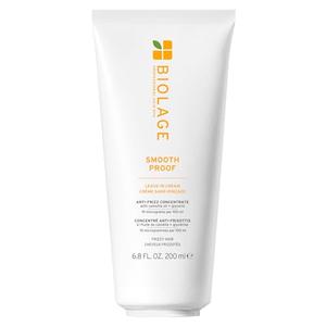 BIOLAGE Smooth Proof Leave-In Cream - Frizz Control & Manageability, Anti-Frizz Leave-In, Infused with micro-dosed with Camellia Oil & Glycerin, Vegan & Paraben-Free, 6.8 Fl Oz