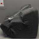 Made4Pets Dog Stairs Ramp for Small Dogs 15.7" H, 3-Step Dog Steps for Bed Couch Sofa and Chair, 35D Foam Pet Steps for Small Dogs and Cats, Non-Slip Bottom Pet Stairs, Grey