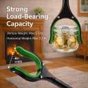 75Inch Extra Long Grabber Reacher Tool, LEGENDONE Easy Foldable Reacher Grabber, Dual Magnetic Tip Pickup Tool Trash Picker, Strong Grip Aid for Upper Shelves, Elderly, Surgery Recovery Must Have