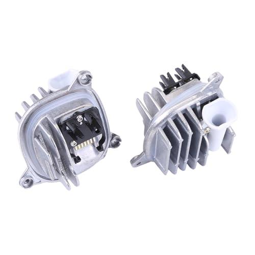 Lemon Yellow DRL Angel Eyes Headlight LED Modules for BMW X3 X3M F97 G01 X4 X4M G02 2017-2021 Left+Right Adaptive LED Headlight Module 63117466107 63117466108 Daytime Running Light Computer Unit