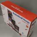 Basketball Arcade Game Indoor Outdoor, Kids Basketball Hoop with 4 Balls & Pump, Single Shot Basketball Game at Home, Carnival Games Sport Toys for Boys Girls Teens