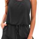 Tempt Me Romper One Piece Swimsuits with Short - Women Boyleg with Pockets Modest Bathing Suit 2025 Swimwear Medium