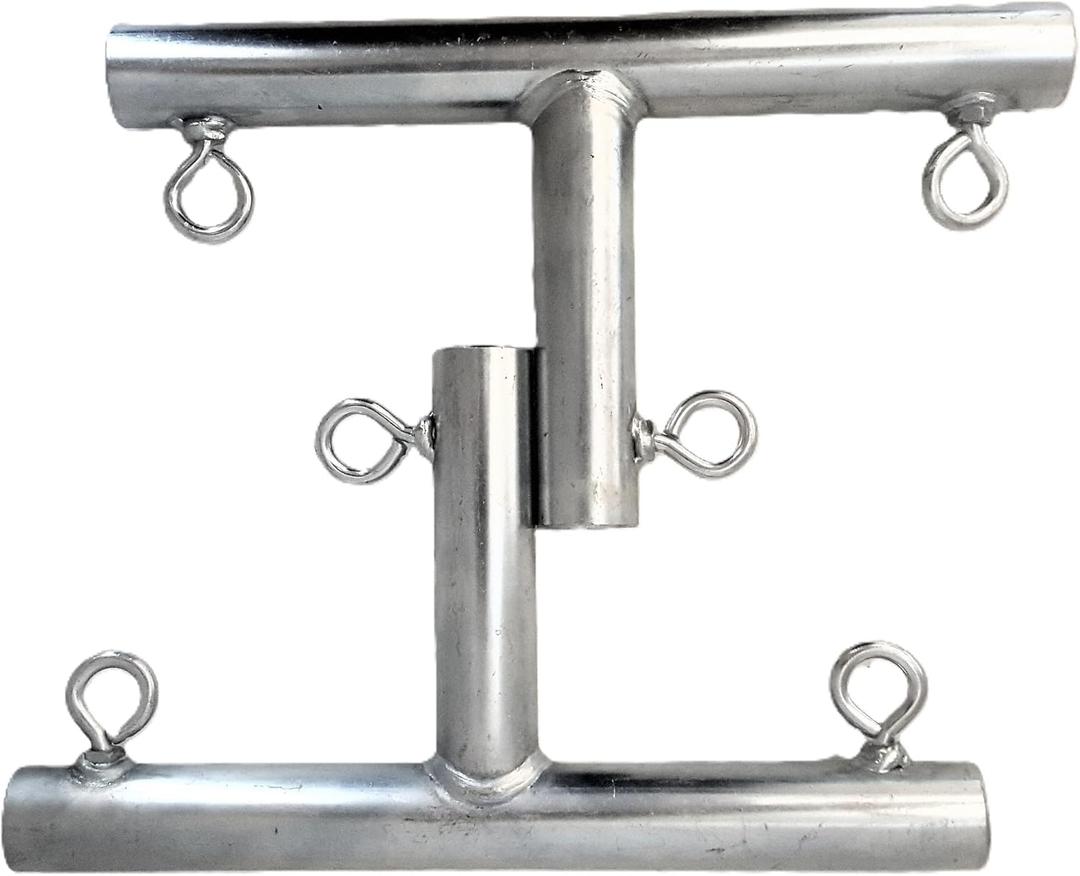 2pcs 3 Way T Shaped 1" Canopy Fitting (FTB) - Fits 1" EMT Pipe that has an outer diameter of 1 3/16"