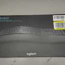 Logitech ERGO K860 Wireless Ergonomic Keyboard, Split Wave Design, Cushioned Wrist Rest, Dual Bluetooth/USB Connectivity, Multi-Device Pairing, Graphite