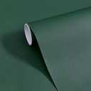 Yancorp Matte Green Contact Paper Peel and Stick Wallpaper Removable Solid Green for Cabinets Self-Adhesive Drawer Stickers (16"x78.7")