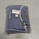 Fragralley Dog Coat Medium, Waterproof Dog Jacket with Warm Fleece Lining, Adjustable Reflective Dogs Winter Coat, Turtleneck Pet Coats for Cold Weather (Blue M)