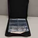 60 Pockets Graded Card Binder, PSA Slab Holder Binder, Graded Card Storage Album for PSA and CGC Slabs (6 Pockets, Gray)