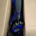 36V 350W Kids Electric Dirt Bike - Fast Speed Electric Motorcycle Up to 16 MPH & 10 Miles Long-Range, 3-Speed Modes, Twist Grip Throttle, Dual Suspension & Brakes for Kids Ages 5-8 (Blue)